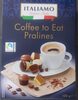 Coffee to eat pralines - Producte