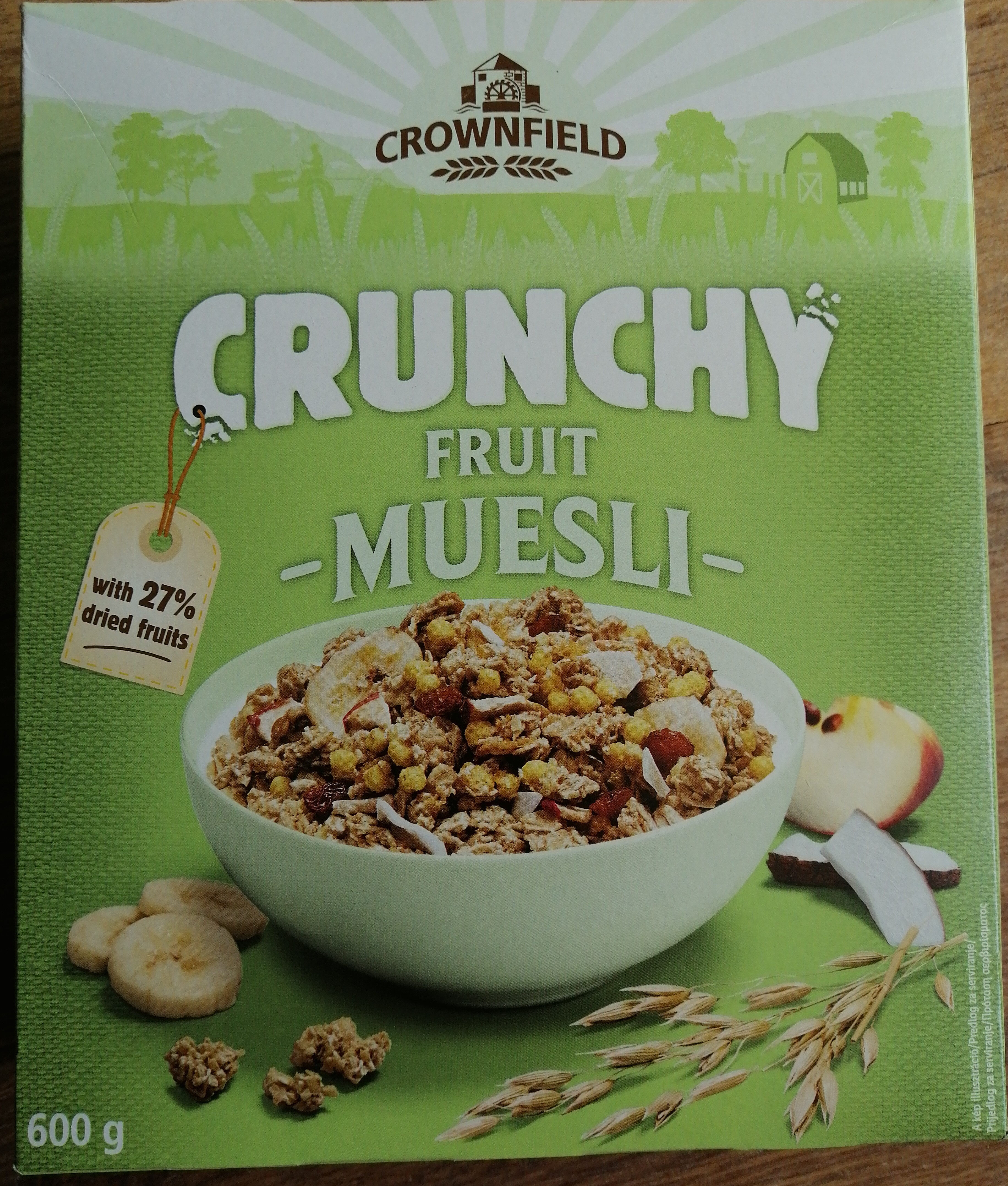 Crunchy fruit muesli - Product - en