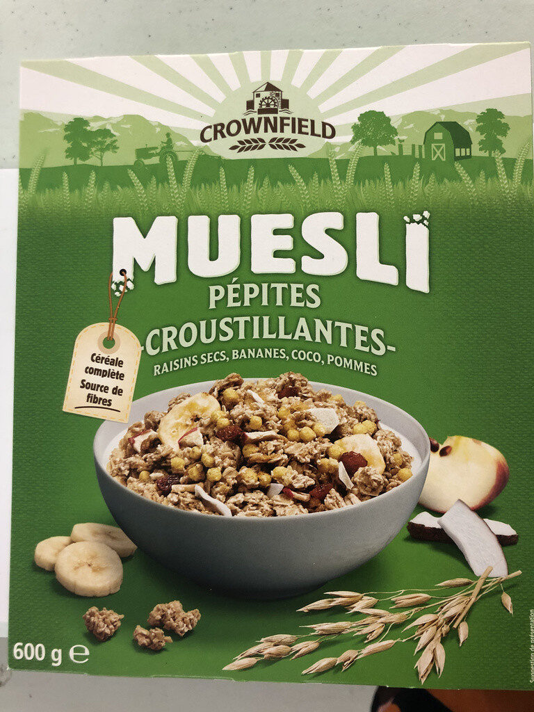Crunchy fruit muesli - Produit