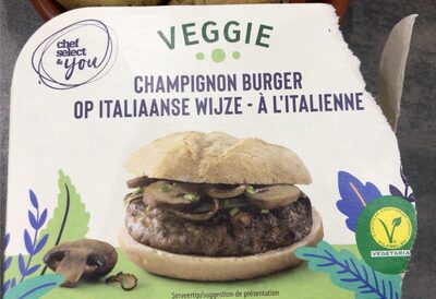 Burger champignons à l’italienne - Produit