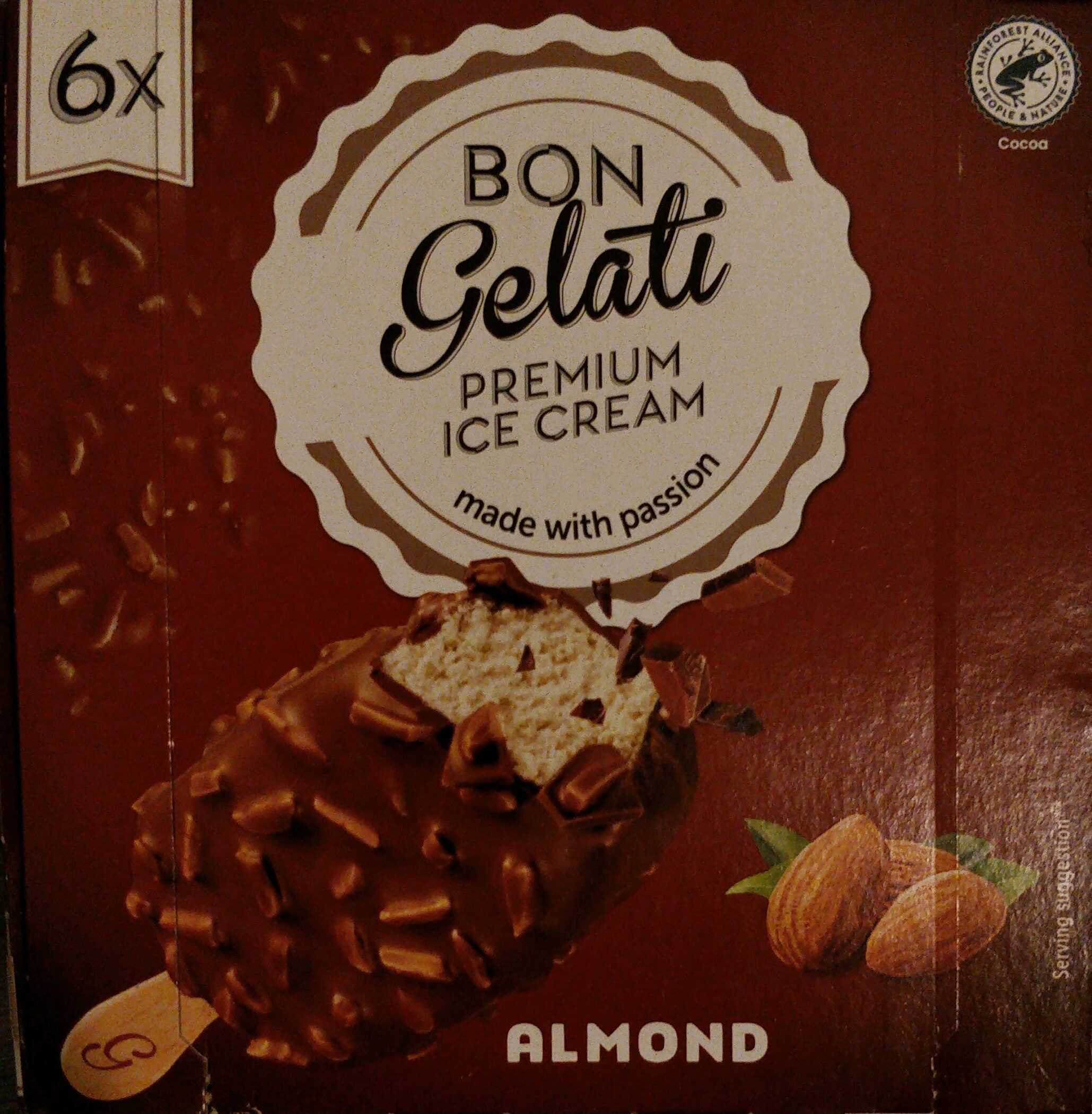 Bon Gelati Premium Almond Ice cream - Produit