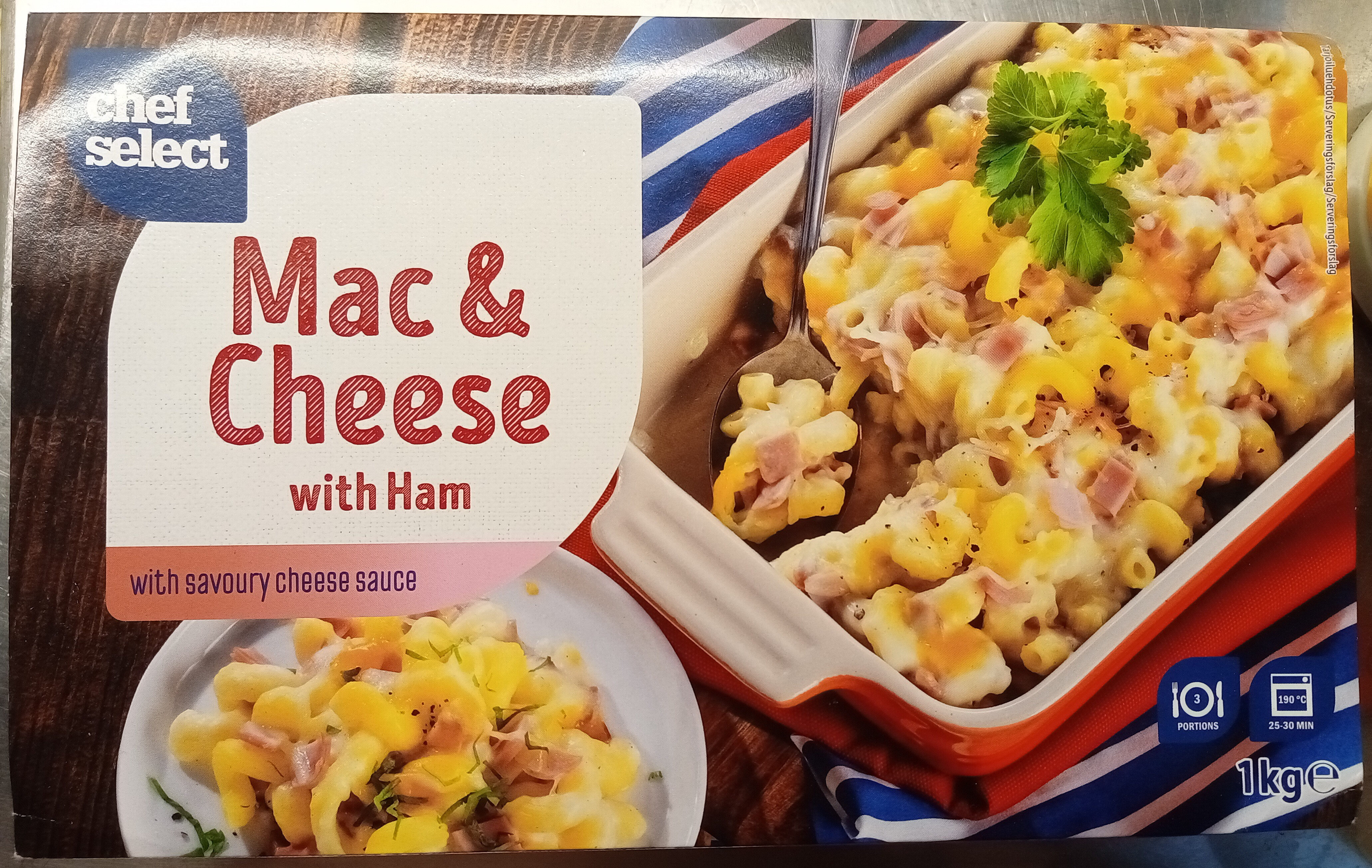 Chef Select Mac & Cheese with Ham with savoury cheese sauce - Produkt