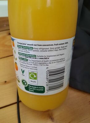 Naturis Orange Juice - Ingredientes - en