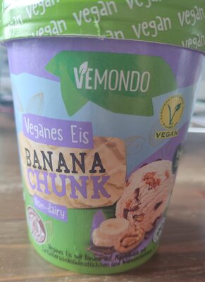 Veganes Eis Banana Chunk - Produkt