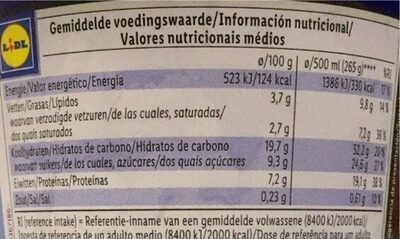 High protein cookies & cream - Informació nutricional - en