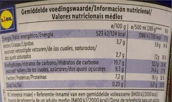 High protein cookies & cream - Informació nutricional - en