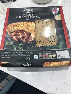 Steak & Old Peculier Ale Pie - Product