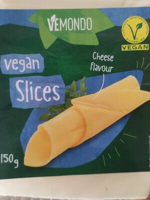 Vegan slices cheese flavour - Producte - es