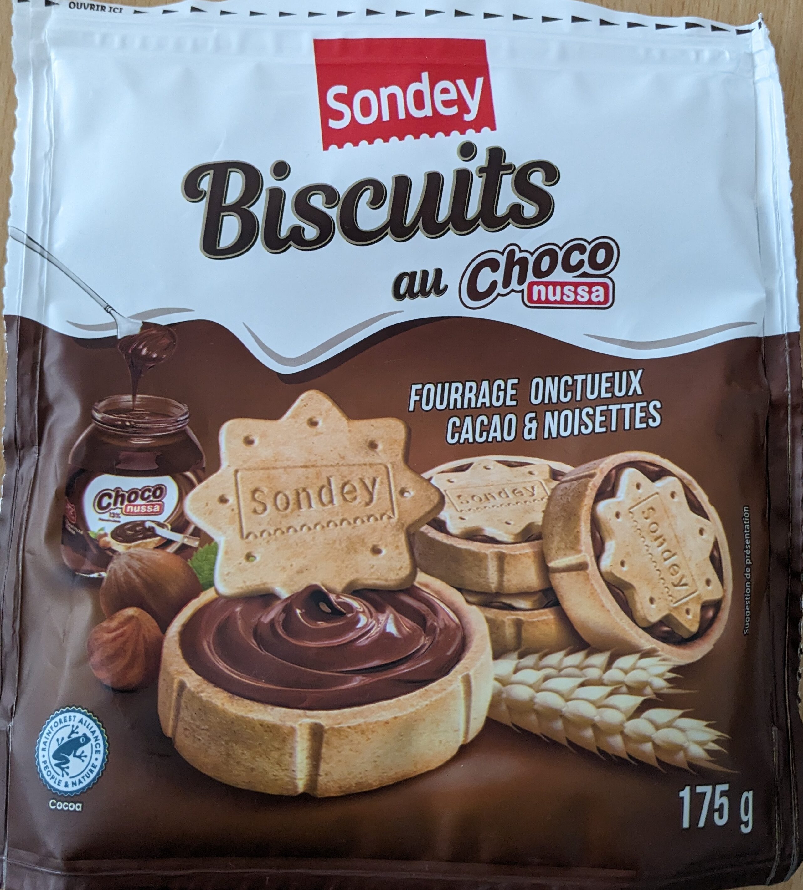 Biscuits au Choconussa - Produkt - fr