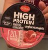 high protein raspberry-pomegranate yogurt - Produit
