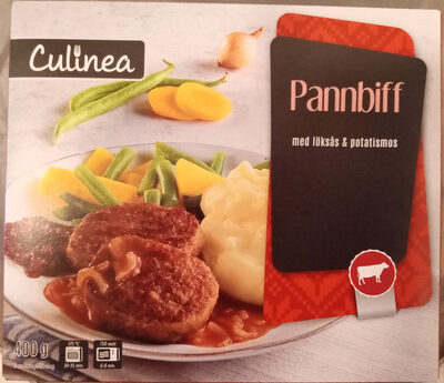 Culinea Pannbiff med löksås & potatismos - Produkt