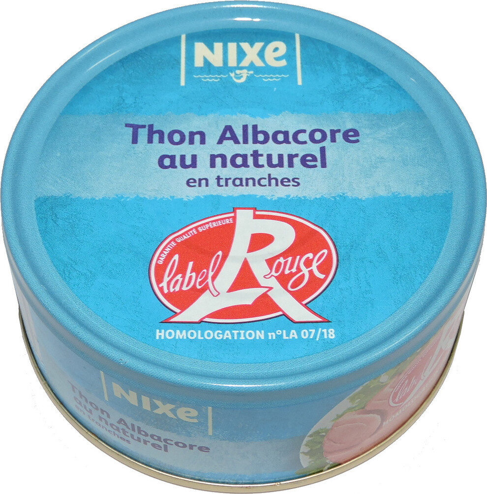 Thon Albacore au naturel en tranches Label Rouge - Producto - fr