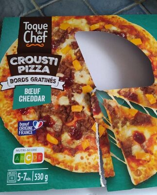 Crousti Pizza Bœuf Cheddar - Produit
