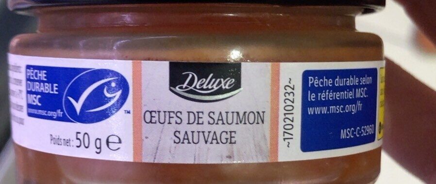 Oeufs de saumon sauvage - Produit