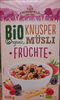 Bio Knusper Müsli Früchte - Produit
