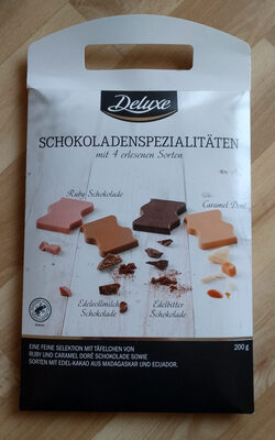 Schokoladenspezialitäten mit 4 erlesenen Sorten - Produkt