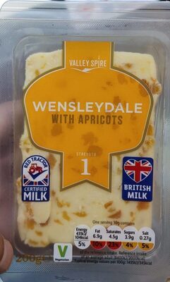 Wensleydale with apricots - Produit - en