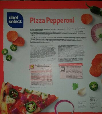 Pizza pepperoni - Produit