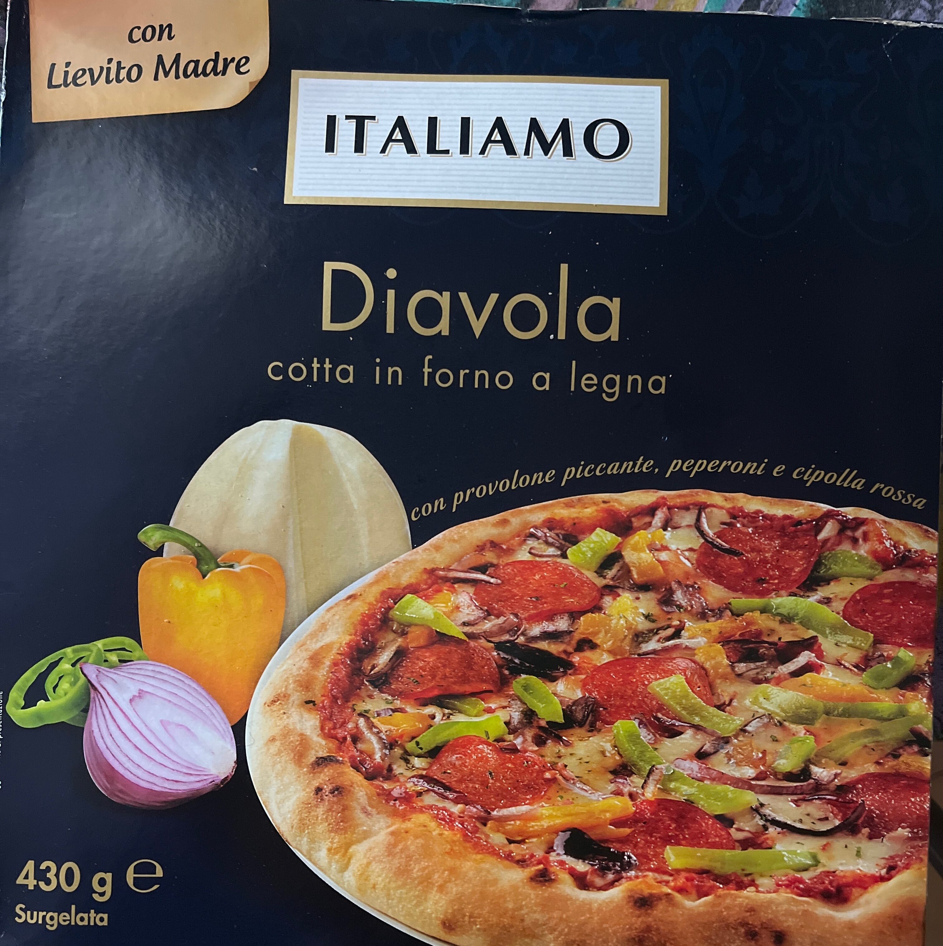 Pizza Diavola - Product - it
