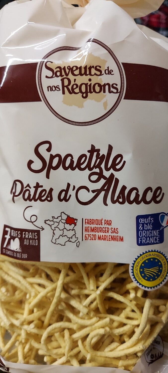 Spaetzle pâtes d'Alsace - Produkt - xx