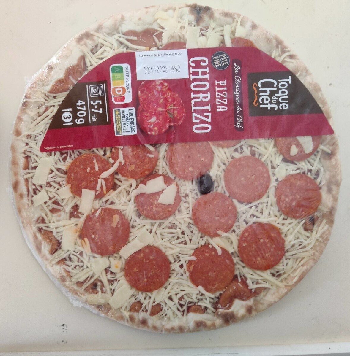 Pizza chorizo - Produit