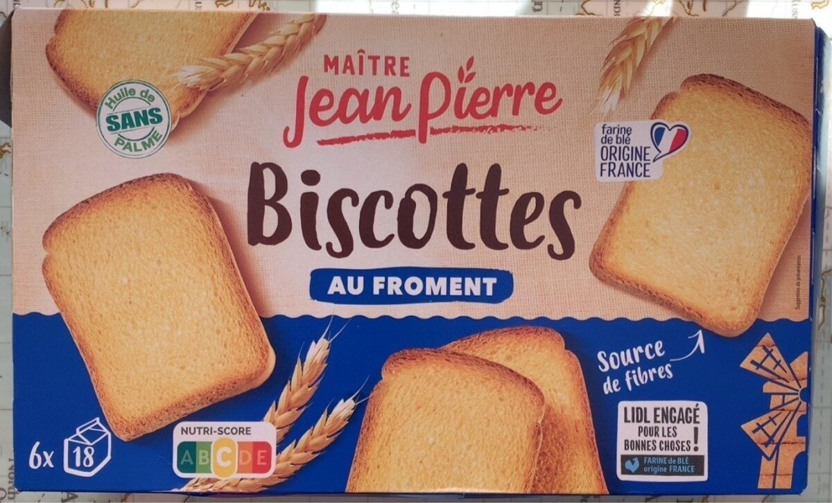 Biscottes au froment - Produkt - fr
