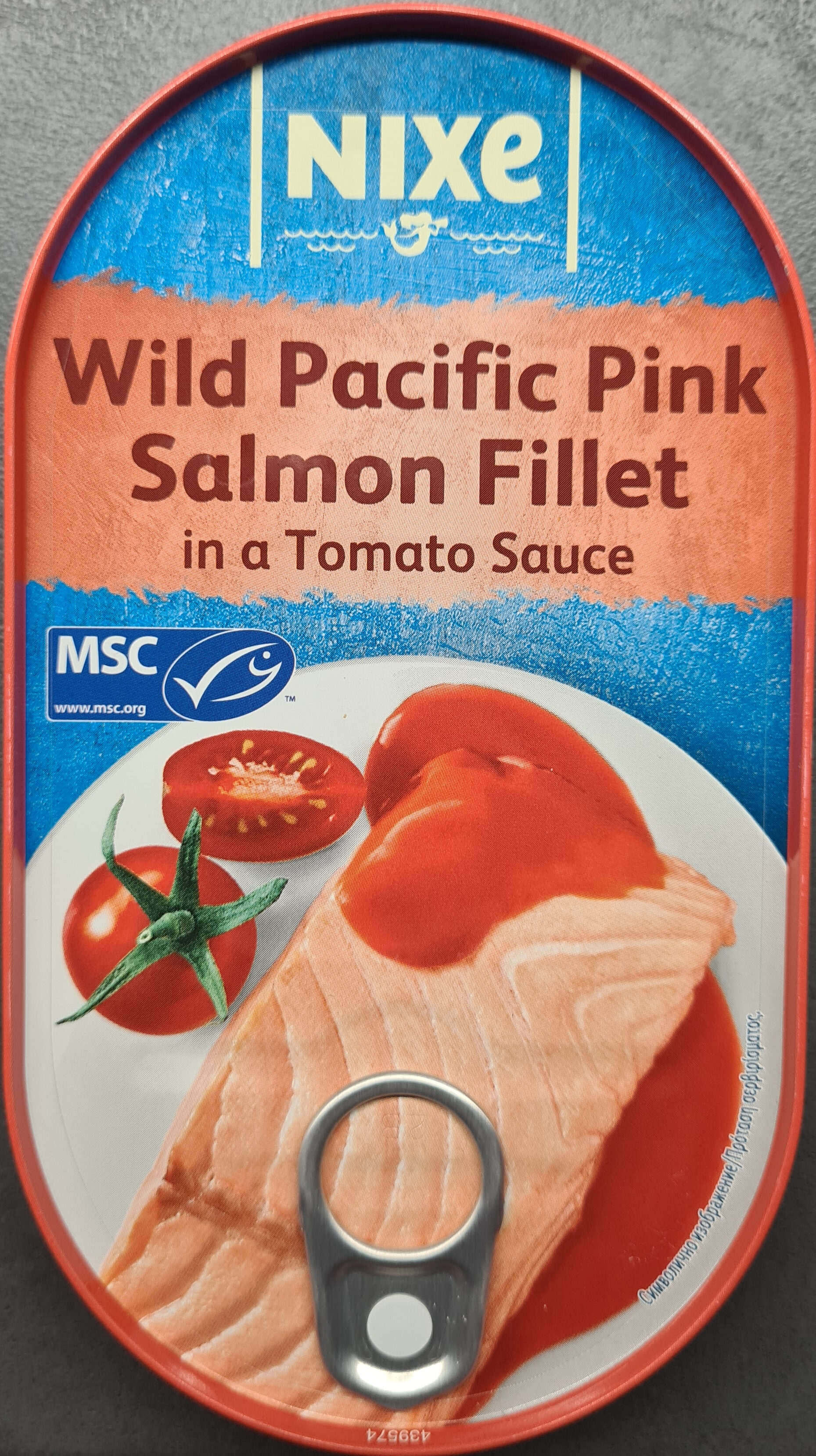 Филе от тихоокеанска сьомга в доматен сос - Product - bg