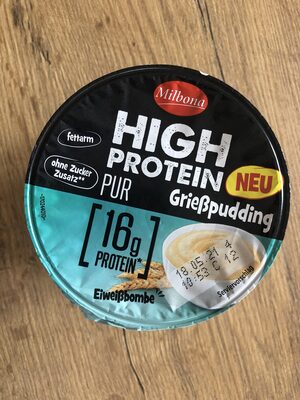 High Protein PUR Grießpudding - Produkt - de