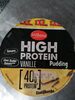 high protein vanilla flavour pudding - Produkt