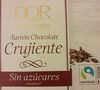 Turró Chocolate Crujiente sin azúcares añadidos - Product
