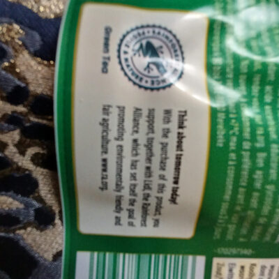 Iced tea green - Instruction de recyclage et/ou informations d'emballage