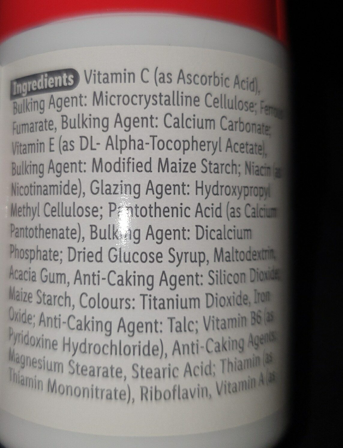 minavit - Ingredients