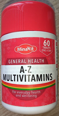 MinaVit A-Z Multivitamins - Product