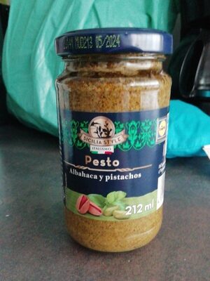 Pesto albahaca y pistachos - Product - es