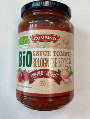 Sauce tomate bio vegan bolognese style - Produkt - fr