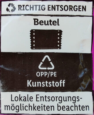Grafschafter 3 Knoblauchbutter Baguettes - Instruction de recyclage et/ou informations d'emballage - de