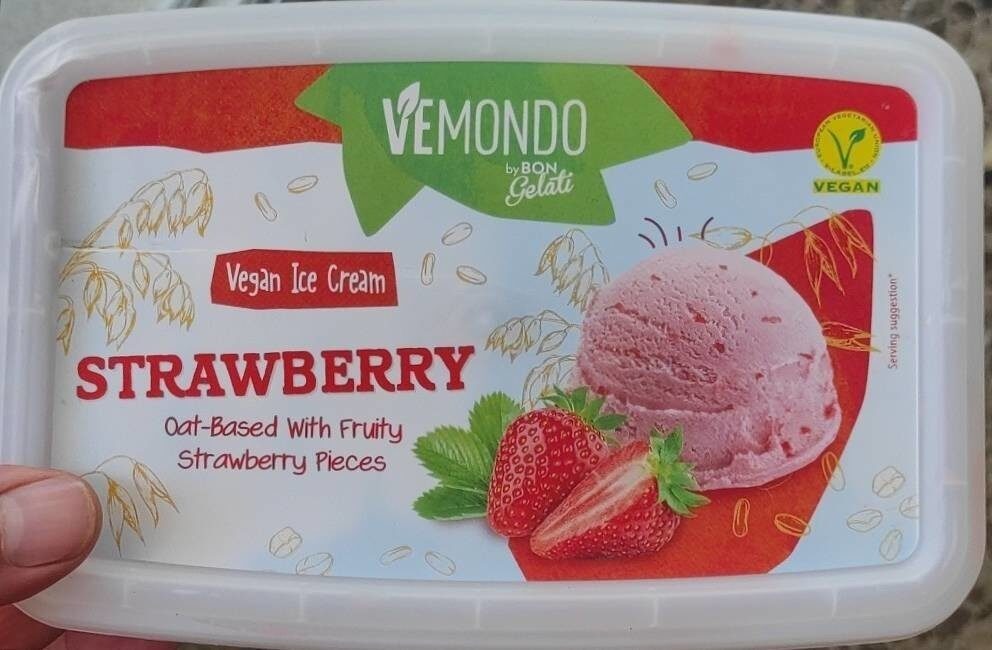 Strawberry Vegan Ice cream - Produkt