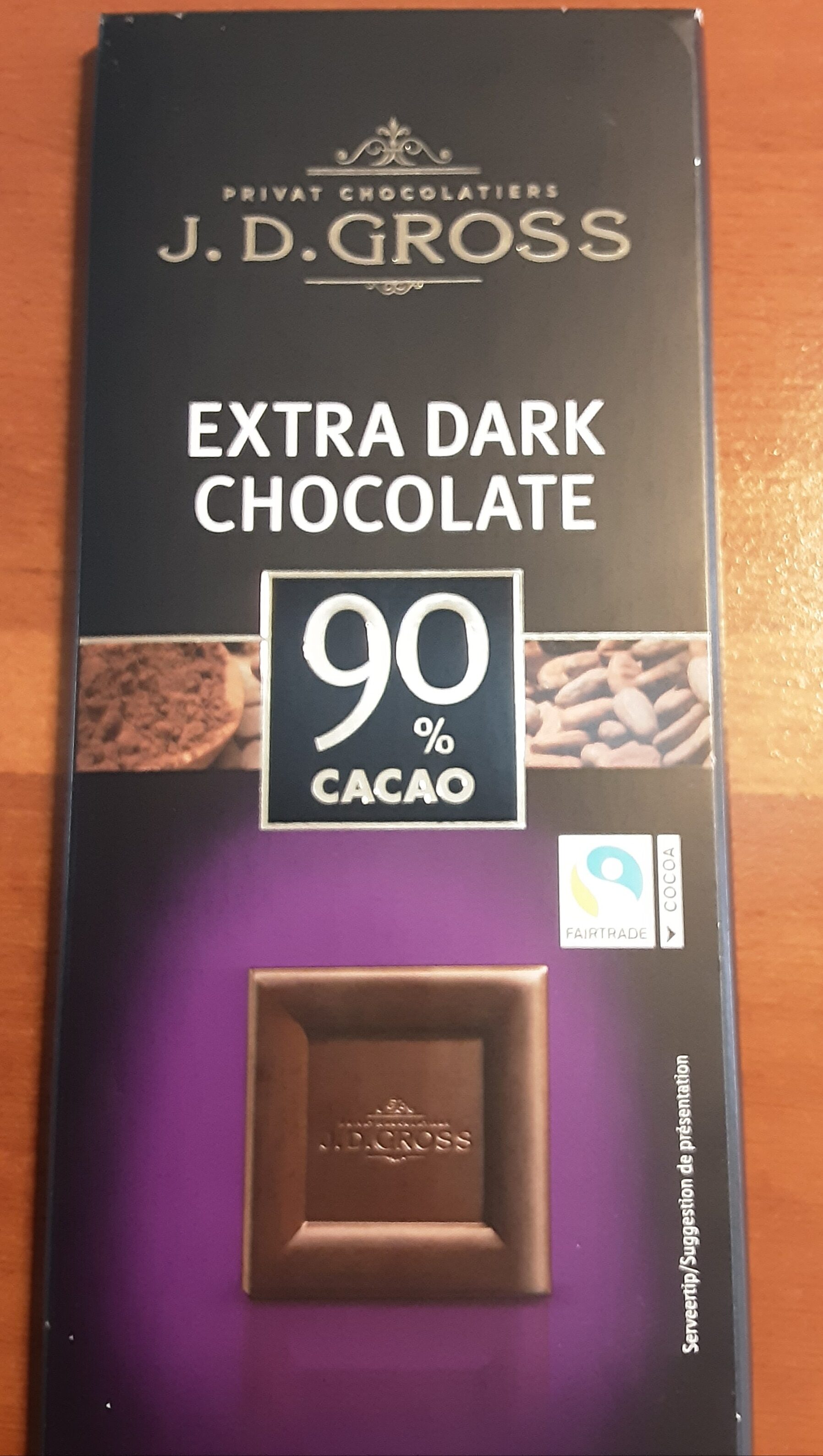 Extra Dark Chocolate - Product