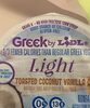 Light Greek yogurt - Prodotto