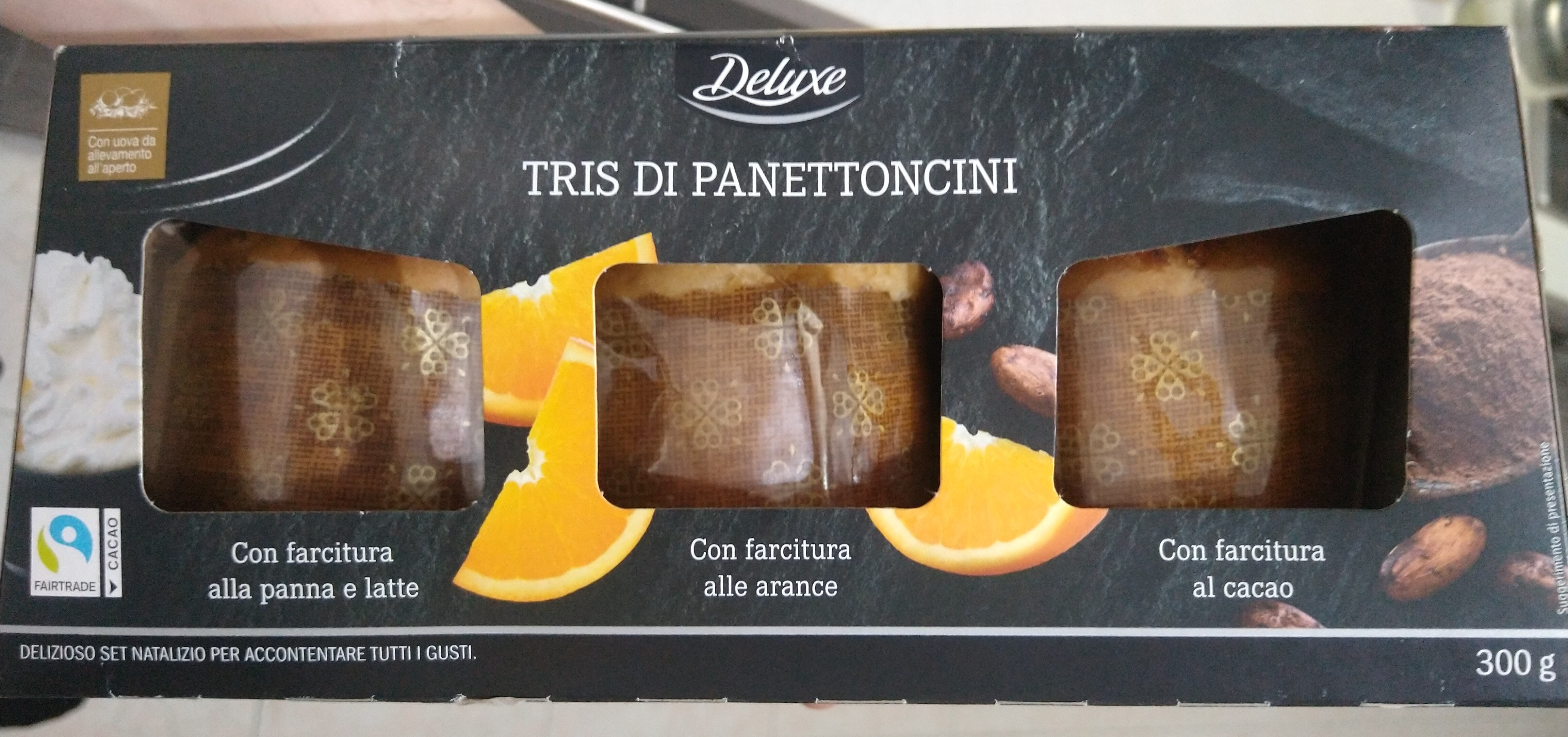 Tris di panettoncini - Produit - it