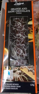 Orange and dark chocolate cookies - Producto