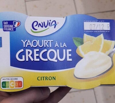 Yaourt à la grecque citron - Produkt - en