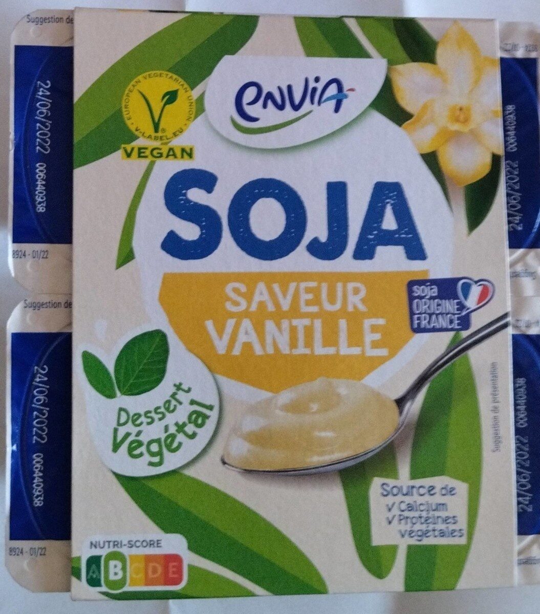 Dessert végétal soja vanille - Produkt - fr