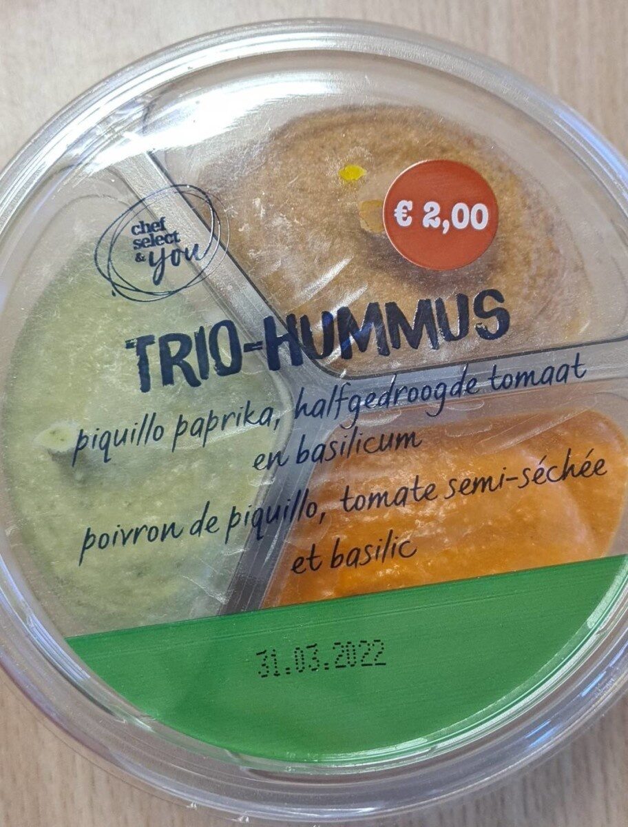 Trio hummus - Produit
