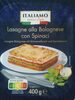 Lasagne alla Bolognese con Spinaci - نتاج