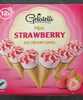 Mini strawberry ice cream cônes - Product