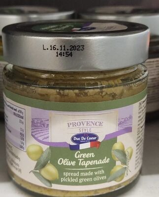 Provence style Green Olive Tapenade - Prodotto