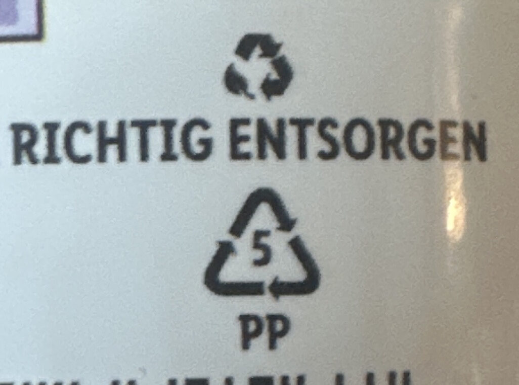 Süßstoff - Recycling instructions and/or packaging information - de