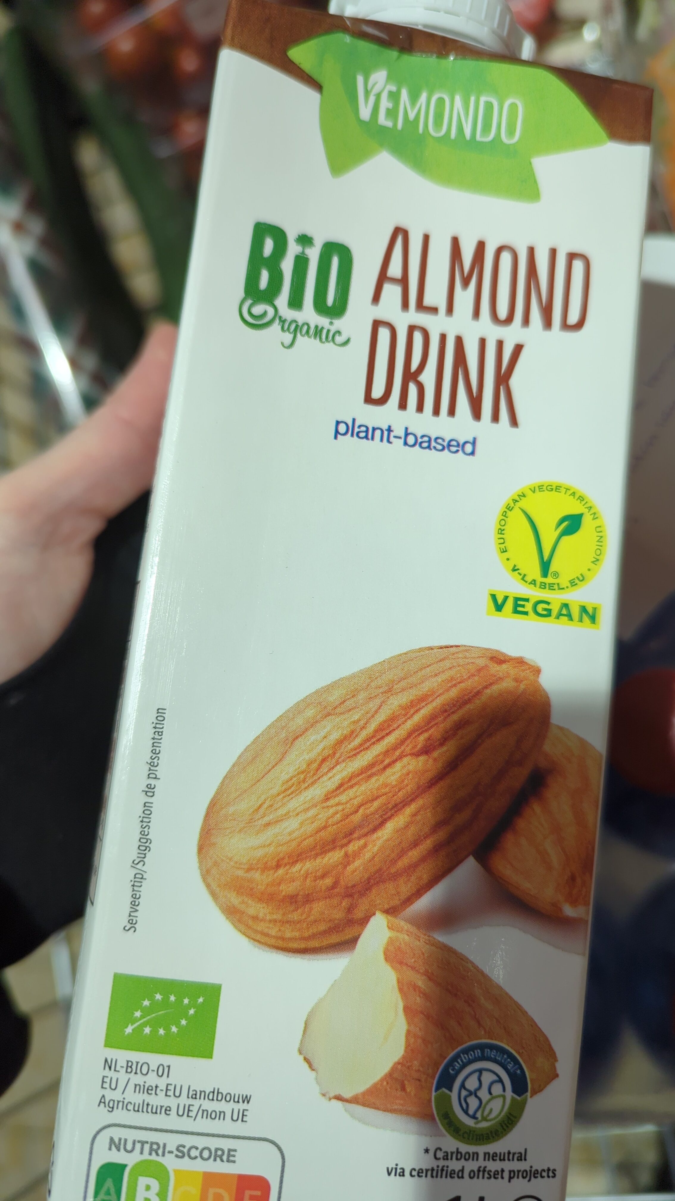 Bio Organic Almond Drink Plant - Based - Produkt - nl