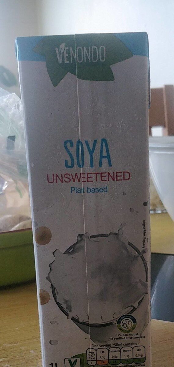 Soya Unsweetened plant based - Product